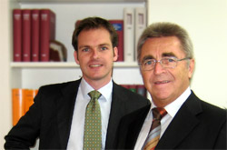Steuerberater Heiko (links im Bild) und Gerhard (rechts im Bild) Lffler, Waiblingen